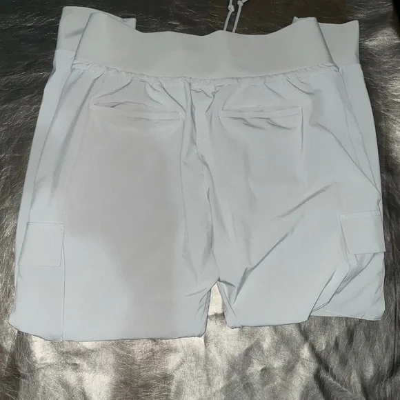 Athleta Light Gray Track Pants - Picture 5 of 10